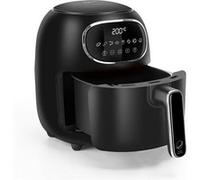 Joke - Friteuse à air sans huile 0% BPA de 3L. 1300W, 8 programmes, mode manuel. Ecran tactile LED. Noire