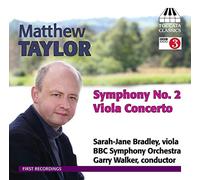 Taylor - Viola Concerto/Symphony No 2 [Import]