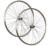 Taylor-Wheels 28 Pouces Ensemble Roues vélos Chambre Creuse Roue Libre Argent