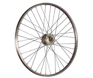 Taylor-Wheels 28 Pouces Roue Avant vélo Dynamo DH-C3000-3N Acier Inoxydable 622-19 Argent