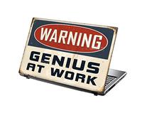 TaylorHe 13"-14" Autocollants en Vinyle coloré avec Motif pour Ordinateur Portable (34cm x 23,5cm) Laptop Skin Signe génie
