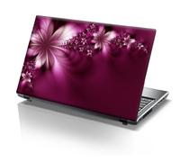 TaylorHe 15,6" Autocollants en vinyle coloré avec motif pour ordinateur portable (38cm x 25,5cm) Laptop Skin fleurs, rose
