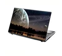 TaylorHe Autocollant en vinyle pour ordinateur portable 13-14" Motif coloré et effet cuir laminé Fabriqué en Angleterre