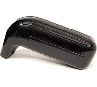 TaylorMade 2020108233 Fender Bas pour Bateau Franc-Bord 12,7 x 35,6 cm, Vinyle Robuste, Valve de gonflage Aiguille de Football, Noir métallique