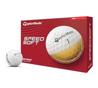 TaylorMade Speed Soft Balles de golf unisexes Blanc