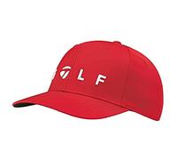 TaylorMade Casquette de golf Logo – Rouge – Taille unique – Homme – 2022