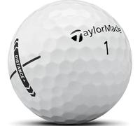 TaylorMade Distance+ Balles de golf (blanc, 3pk) 1 manche 2025
