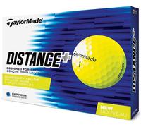 Taylormade Distance+ Golf Balls 12 Pack Jaune Taille unique Unisex