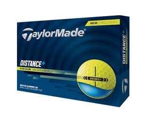 Taylormade Golf 2025 Distance + Jaune Une douzaine