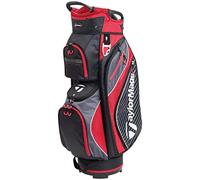 Taylormade Golf 2018 Pro Cart 6.0 Cart Bag Mens Trolley Bag 14 Way Divider Black/Charcoal/Red