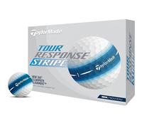 TaylorMade Golf Tour Response Lot de 12 balles à Rayures Bleu