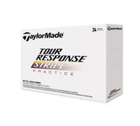 TaylorMade Golf Tour Response Lot de 24 balles d'entraînement à rayures