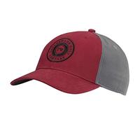 TaylorMade Lifestyle Casquette à Couronne, Rouge/Gris