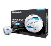 TaylorMade Lot de 12 balles de golf SpeedSoft Encre bleue