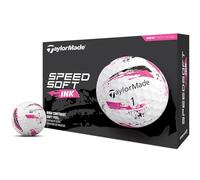 TaylorMade SpeedSoft Ink Balles de golf pour homme Rose