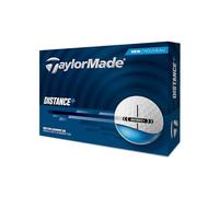 TaylorMade New Distance+ 2025 Balles de golf Blanc Taille unique