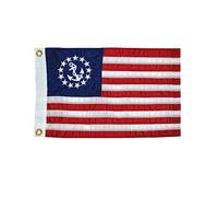 TaylorMade Products US Yacht Ensign Cousu Bateau Drapeau, Multicolore