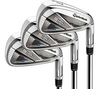 TaylorMade SIM 2 Max Iron Set pour Homme Gauche en Acier Rigide 5-PW, AW