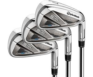 TaylorMade SIM 2 Max Iron Set pour Homme Gauche en Acier Rigide 5-PW, AW