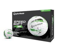 TaylorMade SpeedSoft Ink Balles de golf, Accessoire Golf pour homme, Vert