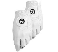 TaylorMade Stratus Tech 2 Pack Gant de Golf pour Hommes, Blanc, S