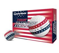 TaylorMade Tour Response Stripe USA Unisexe, Rouge, Blanc et Bleu, 48