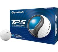TaylorMade TP5 White Standard 12 Balles de golf