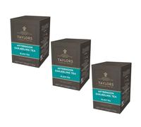 Taylors® | Après-midi Thé noir Darjeeling Après-midi | Thé noir délicat et rafraîchissant - 3 x 20 filtres à thé emballés individuellement (150 Gr)