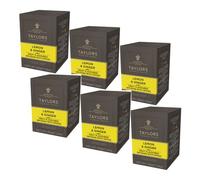 Taylors de Harrogate | Infusion au citron et au gingembre naturellement sans caféine - 6 x 20 sachets de thé (240 gr)