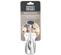 Taylors Eye Witness Tire-bouchon en spirale facile à utiliser pour enlever proprement le bouchon sans se déchirer, passe au lave-vaisselle, gadget de cuisine essentiel pour les amateurs de vin