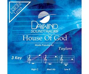 Taylors - House of God [Accompaniment/Performance Track] [Import]