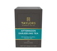Taylors of Harrogate Afternoon Darjeeling - Thé Noir Délicat, Sucré et Floral - 20 Sachets de Thé