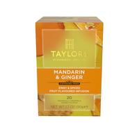 Taylors of Harrogate and Royal Botanic Gardens Kew Mandarin and Ginger Infusion Tea Bags, 30 g
