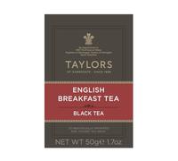 Taylors de Harrogate | English Breakfast Té Nero Pieno e Luminoso - 2 x 20 Bustine di Tè (100 Gr)