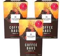 Taylors of Harrogate Sacs à café Hot Lava Java (10 sacs enveloppés par paquet x 3 paquets = 30 sacs de café)