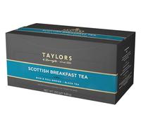 Taylors of Harrogate Scottish Breakfast Tea Lot de 100 sachets de thé avec étiquette