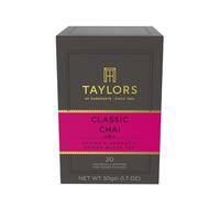TAYLORS OF HARROGATE Thé Classic Chai 20 Sachets 0.30 kg - Lot de 6