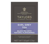 TAYLORS OF HARROGATE Thé Earl Grey 20 Sachets 50 g