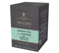 Taylors of Harrogate Thé Vert avec Jasmin - Délicat, Floral et Doux - 20 Sachets de Thé