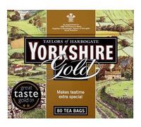Taylors of Harrogate Yorkshire Gold Tea Lot de 80 sachets de thé 250 g