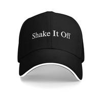 Taylors Shake It Off Weiße Baseballkappe Outdoor Sport Verstellbarer Trucker Hut Paar Frauen Y2k Lustiger Druck Baseballkappen