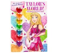 Taylor's World: Coloring and Activity Book with 7 heart-shaped stackable markers