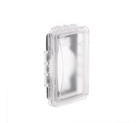 TayMac MM110C Couvercle de prise d'extérieur résistant aux intempéries, 1,6 cm de profondeur, transparent