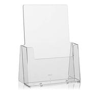 TAYMAR Porte-brochures de table format A5 - Transparent