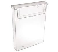 Taymar Porte-Brochures Mural, Format A4 Emballage Individuel. DIN A4 Transparent