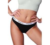 Taynie String actif pour les règles - Sous-vêtements menstruels - Remplace 1 tampon, culotte menstruelle - Durée de port jusqu'à 12 heures - Lavable jusqu'à 60 °C, Noir , 42