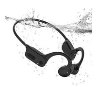 Tayogo Casque de Natation Étanche IPX8 à Conduction Osseuse, Casque sous-Marin avec Lecteur MP3 32 Go et Bluetooth 5.4, avec Microphone, pour Piscine, Mer, Triathlon, Course à Pied, Marche