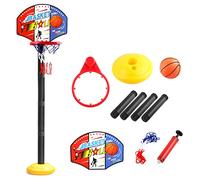 TAYSTE Basket intérieur pour Enfants - Ensemble Support Panier Basket réglable | Ensemble Jeu Basket-Ball Équipement Sports Plein air intérieur pour Enfants garçons