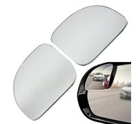 TAYSTE Miroir d'angle Mort latéral - 1 Paire de rétroviseurs Grand Angle sans Cadre pour Angle Mort latéral,Miroir Convexe de Voiture d'accessoires extérieurs de Voiture pour des Pick-ups de camions