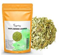 TazarinLtd 100g Feuilles de Séné Entières - Puissant Purgatif, Laxatif Naturel - Favorise le Transit Intestinal et le Nettoyage du Colon - Tisane Detox